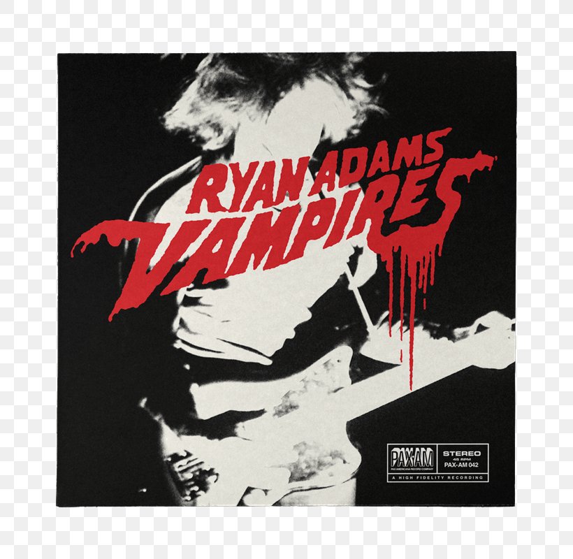 PAX AM Ryan Adams & The Cardinals Vampires (Paxam Singles Series Volume 3) Phonograph Record, PNG, 800x800px, Single, Advertising, Album Cover, Art, Blue Light Download Free
