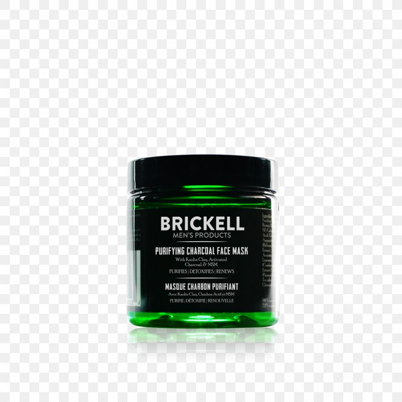 Brickell Cleanser Facial Mask Activated Carbon, PNG, 1280x1280px, Brickell, Activated Carbon, Charcoal, Clay, Cleanser Download Free
