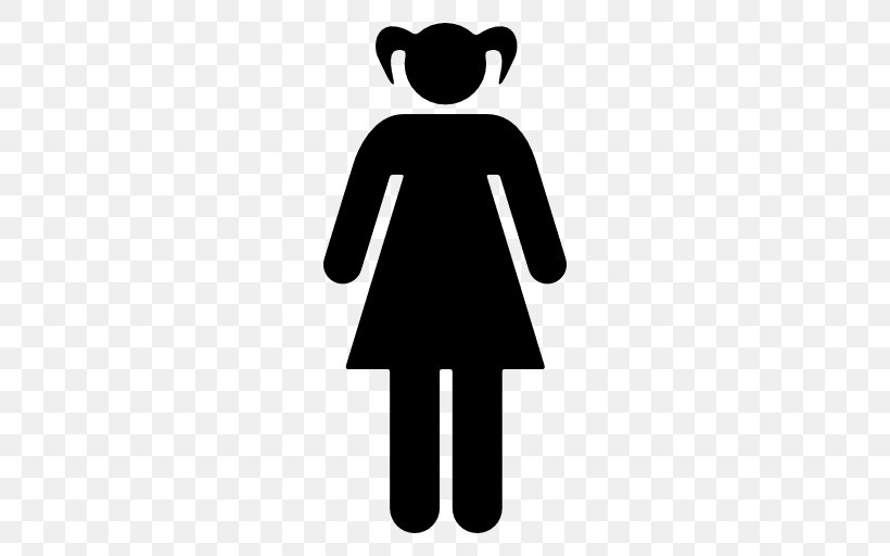 Woman Female Gender Symbol, PNG, 512x512px, Woman, Black, Black And White, Clothing, Female Download Free