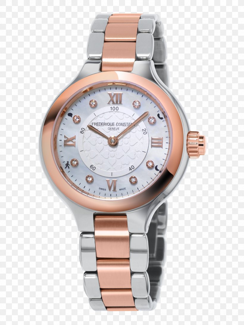 Frédérique Constant FC-285S5B6 Smartwatch Jewellery, PNG, 1200x1600px, Frederique Constant, Analog Watch, Bracelet, Brown, Gold Download Free