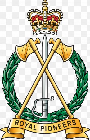 United Kingdom - Royal Pioneer Corps United Kingdom British Army Cap Badge Regiment PNG
