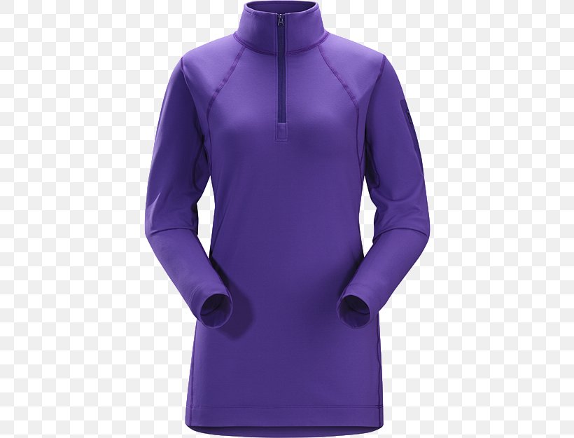 T-shirt Hoodie Arc'teryx Top Sleeve, PNG, 450x625px, Tshirt, Active Shirt, Blouse, Clothing, Electric Blue Download Free