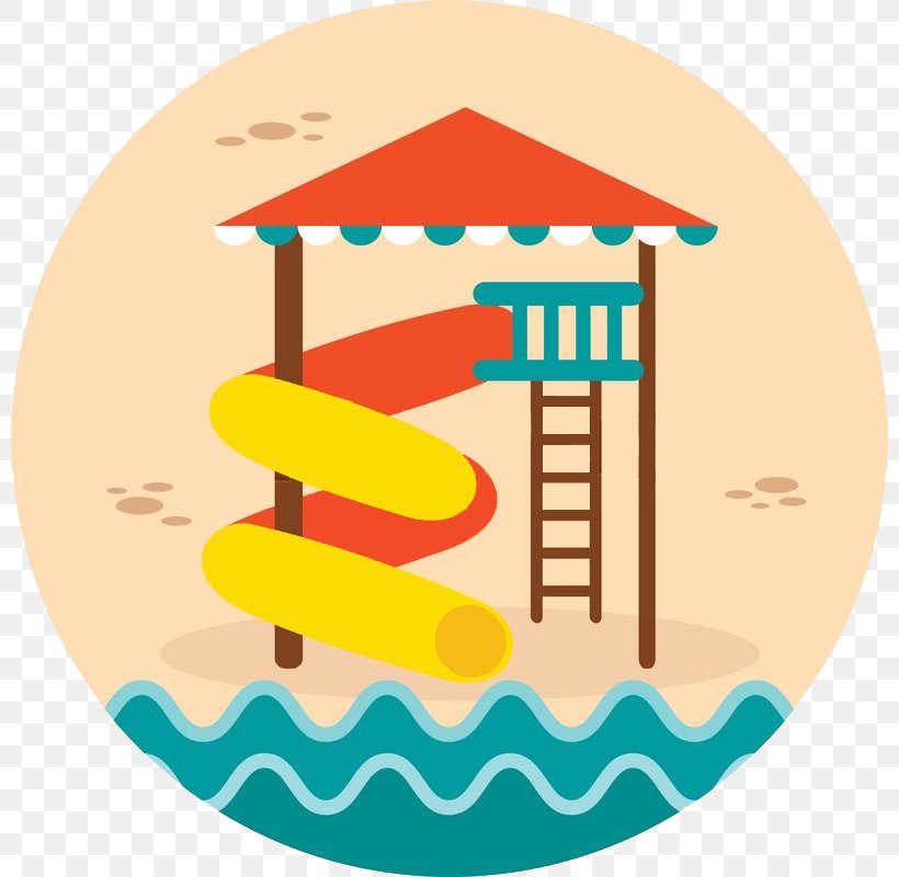 Water Park Vector Graphics Image, PNG, 800x800px, Water Park, Amusement Park, Area, Beach, Icon Design Download Free