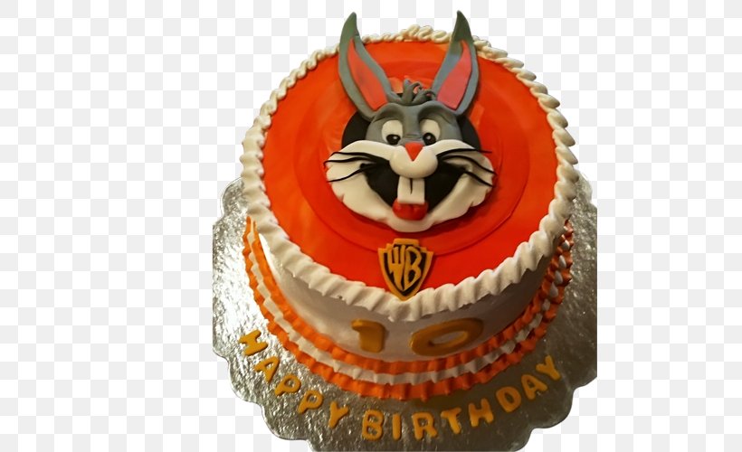 Birthday Cake The Bugs Bunny Birthday Blowout Tasmanian Devil Cupcake, PNG, 500x500px, Birthday Cake, Baby Looney Tunes, Birthday, Bugs Bunny, Bugs Bunny Birthday Blowout Download Free