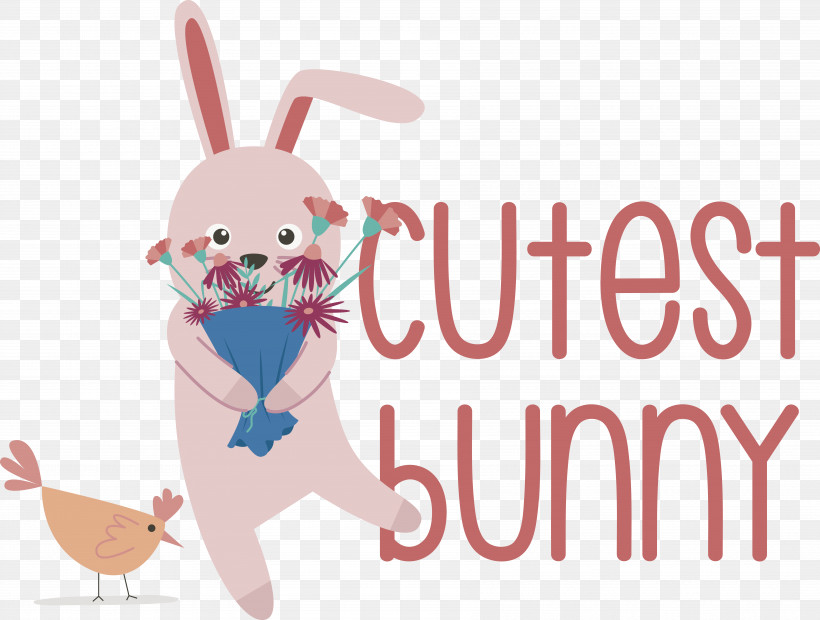 Easter Bunny, PNG, 7164x5423px, Rabbit, Biology, Cartoon, Easter Bunny, Meter Download Free