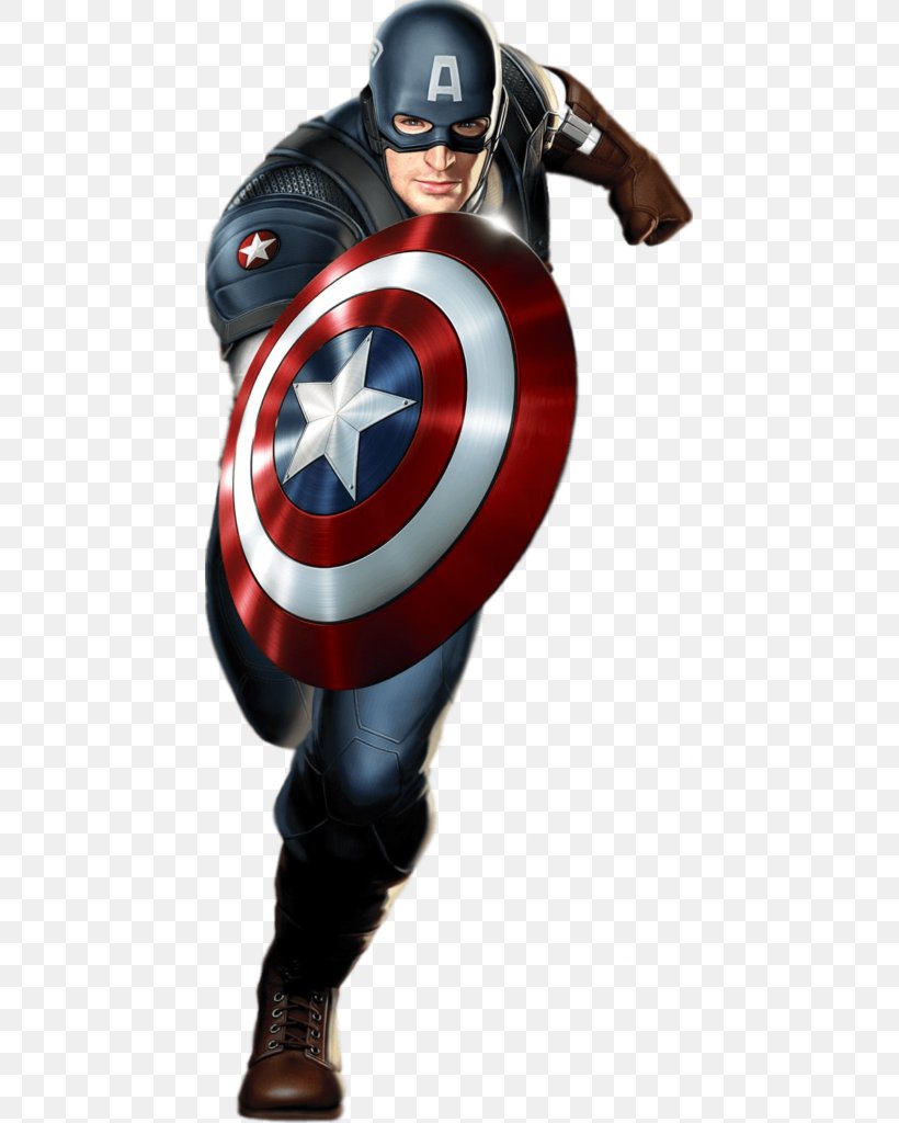 Капитан Америка в полный рост Мстители