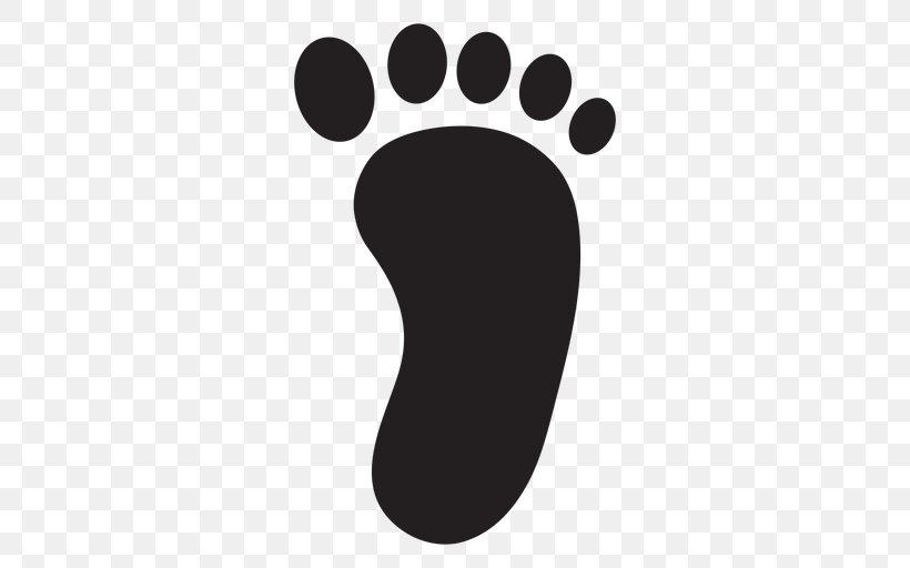 Footprint Drawing Clip Art Silhouette Png 512x512px Foot Animal Track Animation Black Black And White Download