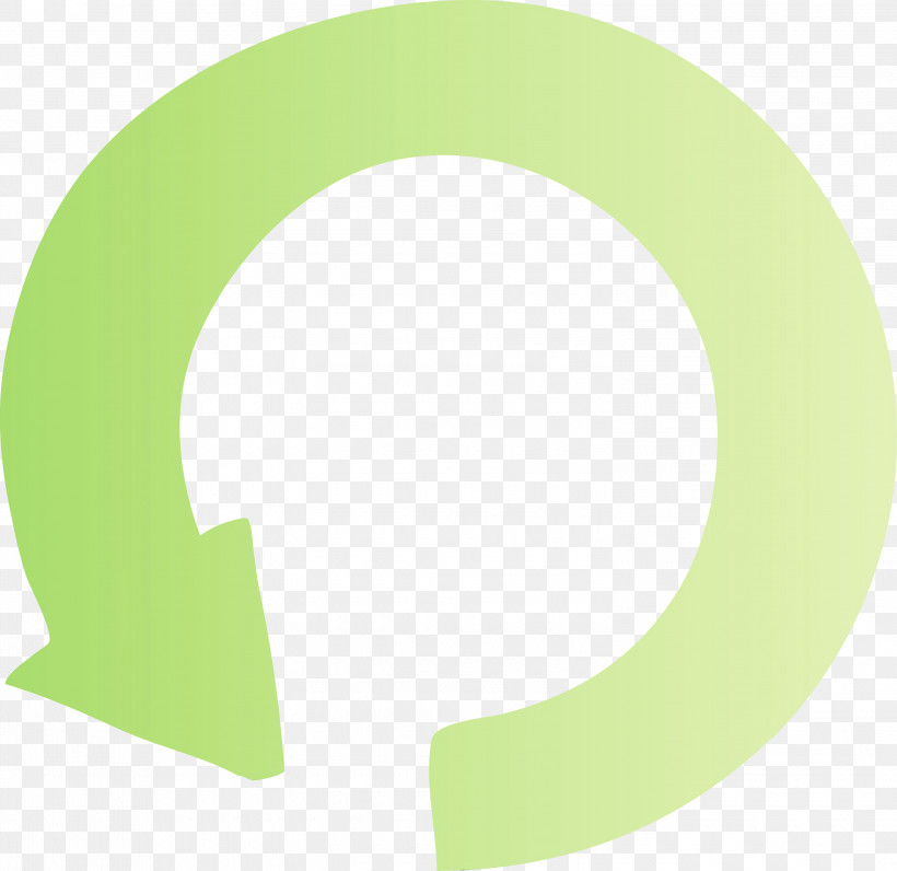Green Circle Font, PNG, 3000x2914px, Circle Arrow, Arrow, Circle, Green, Paint Download Free