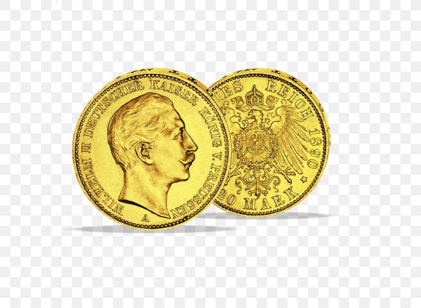 Kingdom Of Prussia German Empire Gold Silver, PNG, 600x600px, Kingdom Of Prussia, Coin, Currency, German Empire, Gold Download Free