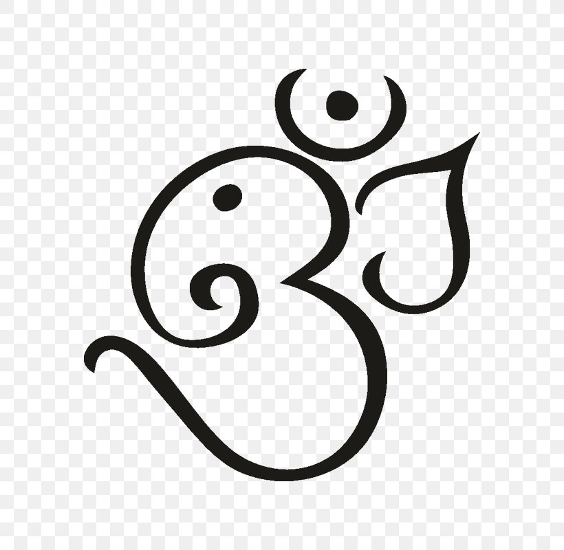 Ganesha Om Tattoo Hinduism Symbol, PNG, 800x800px, Ganesha, Abziehtattoo, Black And White, Body Art, Body Jewelry Download Free
