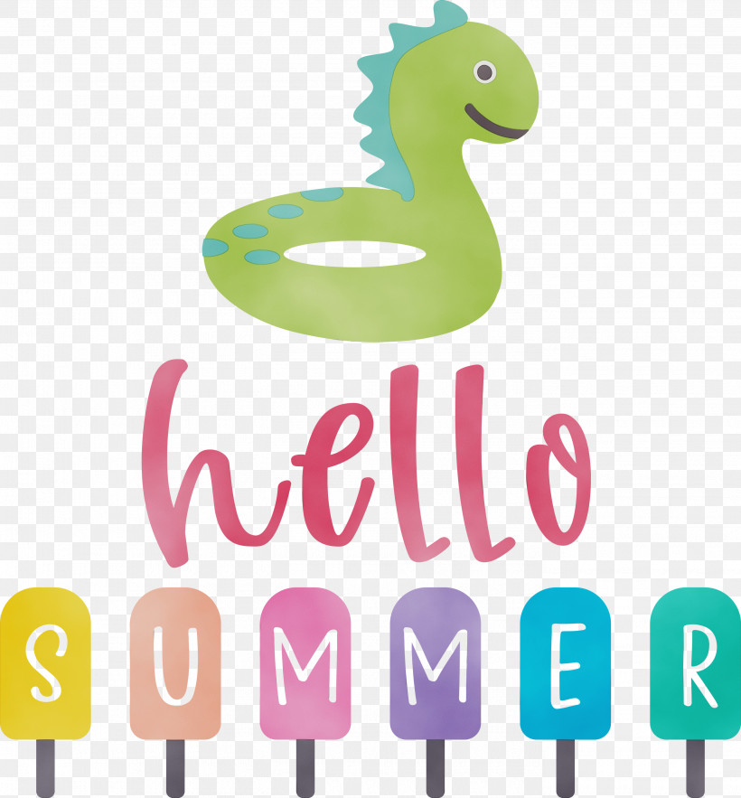 Logo Animal Figurine Meter Biology Science, PNG, 2785x3000px, Hello Summer, Animal Figurine, Biology, Happy Summer, Logo Download Free