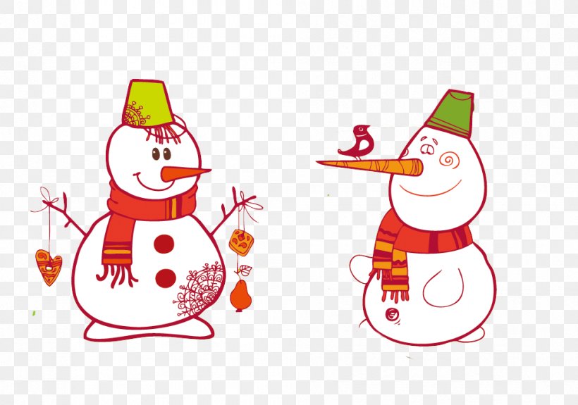 Santa Claus Snowman Christmas Ornament Winter Clip Art, PNG, 995x698px, Santa Claus, Area, Art, Cartoon, Christmas Download Free