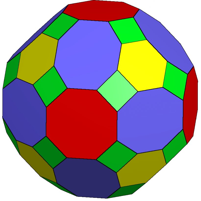 Truncated Rhombicuboctahedron Truncated Cuboctahedron Truncation Snub Rhombicuboctahedron, PNG, 821x822px, Rhombicuboctahedron, Area, Ball, Cube, Cuboctahedron Download Free