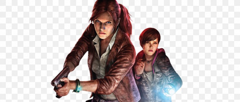 Resident Evil: Revelations 2 Claire Redfield Chris Redfield Jill Valentine, PNG, 940x400px, Watercolor, Cartoon, Flower, Frame, Heart Download Free