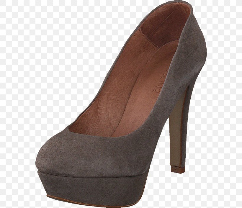 Suede Shoe Walking Pump, PNG, 582x705px, Suede, Basic Pump, Beige, Brown, Footwear Download Free