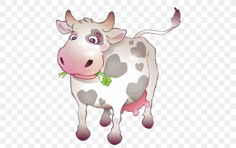 Dairy Cattle Sticker Taurine Cattle Horse Image, PNG, 515x515px, Dairy Cattle, Brush, Cartoon, Cattle, Cattle Like Mammal Download Free