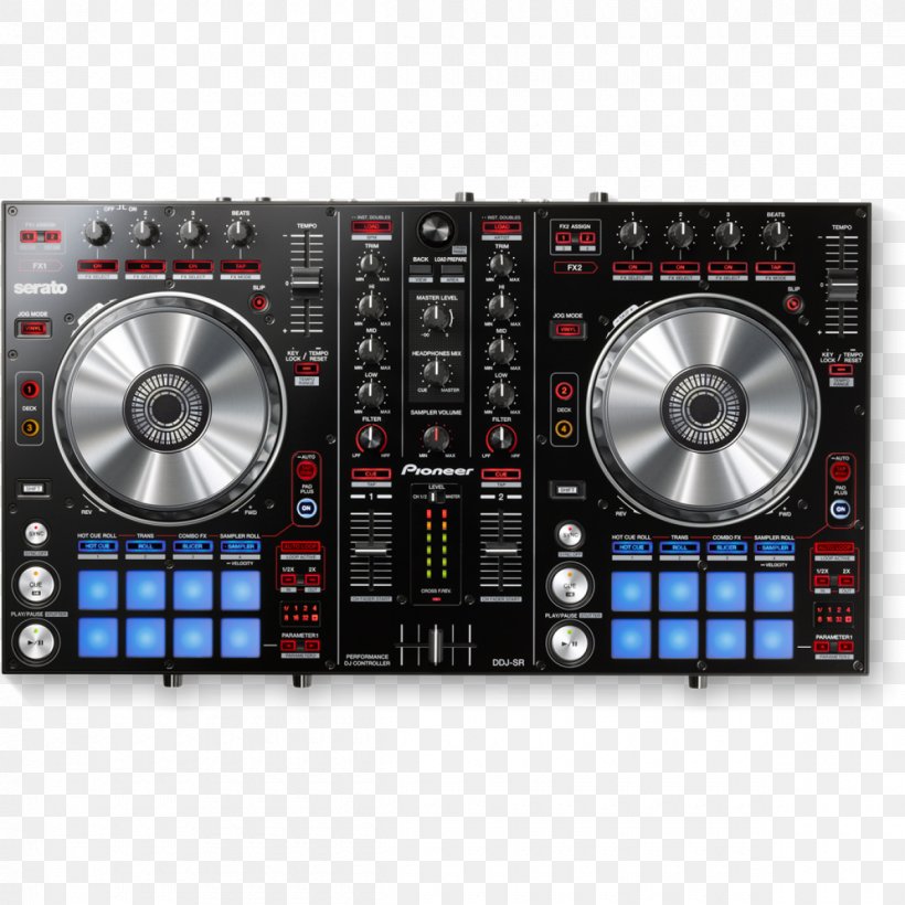 DJ Controller Pioneer DJ Disc Jockey Audio Mixers, PNG, 1200x1200px, Watercolor, Cartoon, Flower, Frame, Heart Download Free