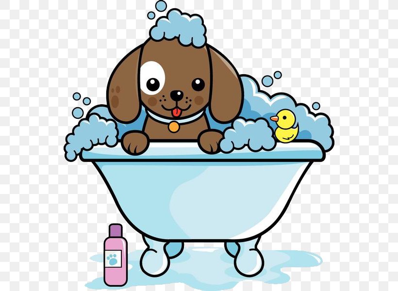 Dog Grooming Cat Clip Art, PNG, 558x600px, Dog, Area, Art, Artwork, Bathing Download Free