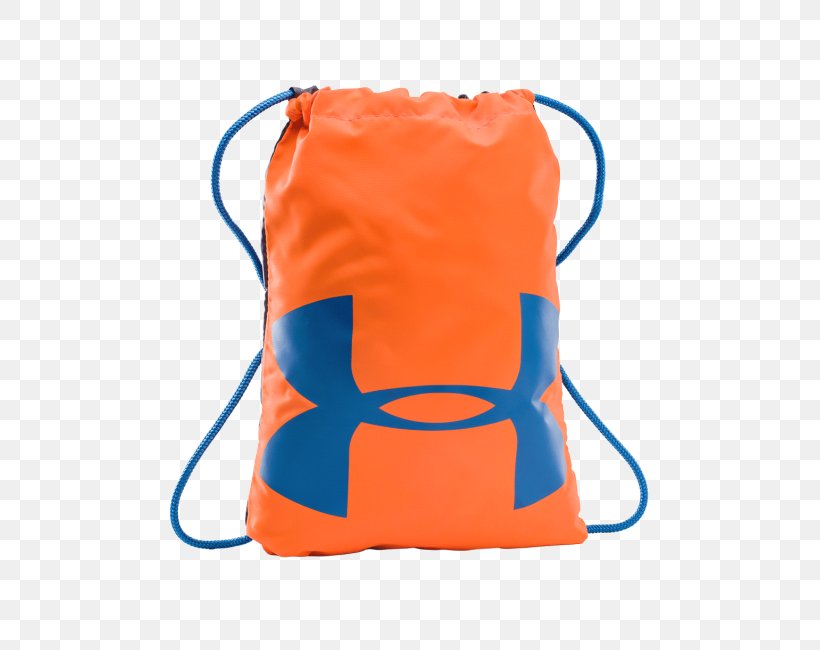 under armour orange and blue backpack