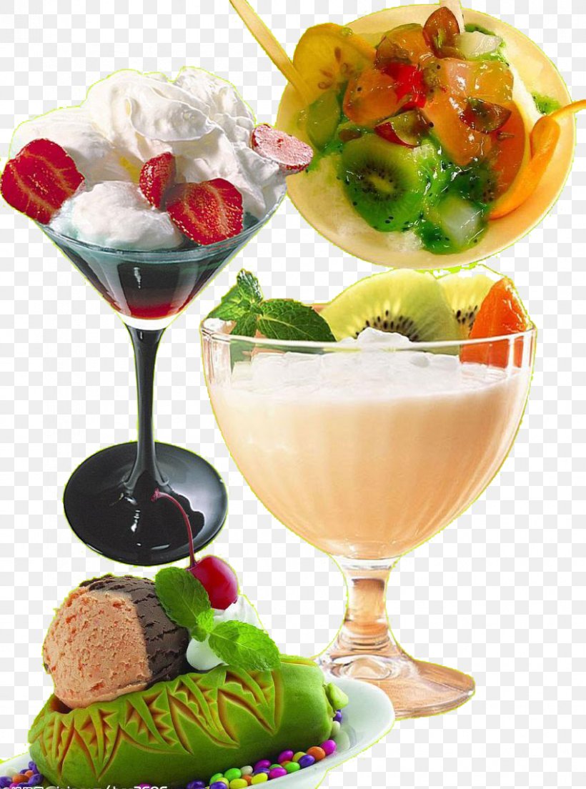 Ice Cream Cocktail Fruit Salad, PNG, 848x1142px, Ice Cream, Amorodo, Cake, Cocktail, Cocktail Garnish Download Free