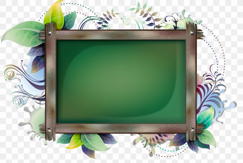 Picture Frames Wallpaper, PNG, 5923x3994px, Picture Frames, Art, Collage, Floral Design, Green Download Free