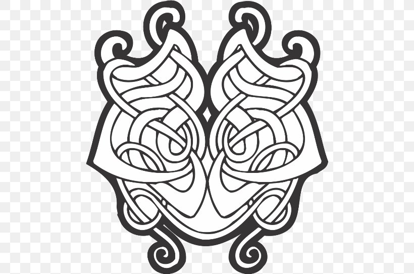 Celtic Knot Celts Ornament Celtic Art Clip Art, PNG, 480x542px, Celtic Knot, Art, Artwork, Black And White, Celtic Art Download Free