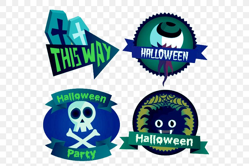 Halloween Sticker Label, PNG, 600x548px, Halloween, Brand, Label, Logo, Sticker Download Free