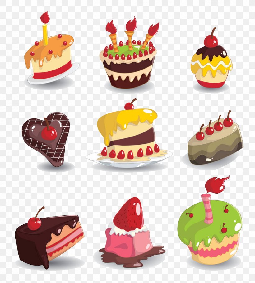 9 Different Cream Candles, PNG, 903x1000px, Cupcake, Baking, Birthday Cake, Biscuits, Cake Download Free