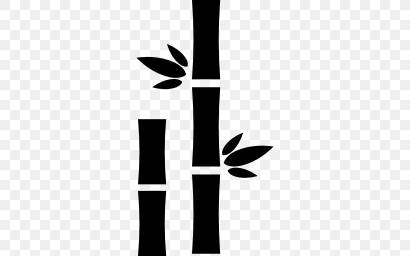 Download, PNG, 512x512px, Bamboo, Black And White, Flower, Joint, Logo Download Free