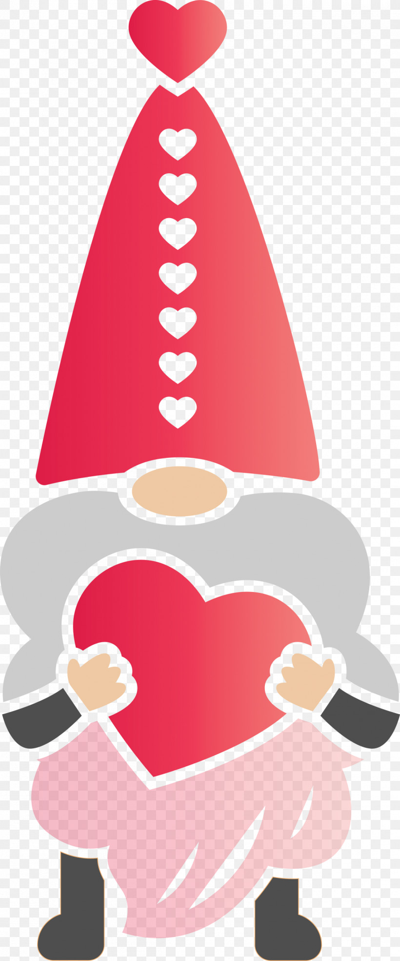 Gnome Loving Red Heart, PNG, 1249x3000px, Gnome, Cone, Frozen Dessert, Heart, Loving Download Free
