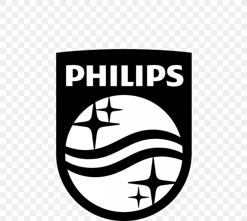 Philips Clip Art Logo, PNG, 2400x2156px, Philips, Area, Black And White, Brand, Company Download Free