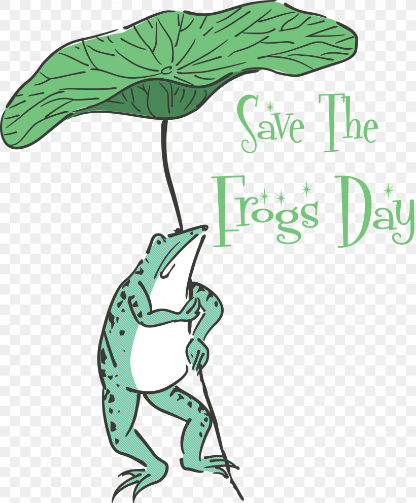 Save The Frogs Day World Frog Day, PNG, 2482x3000px, Leaf, Cartoon, Flora, Frogs, Green Download Free