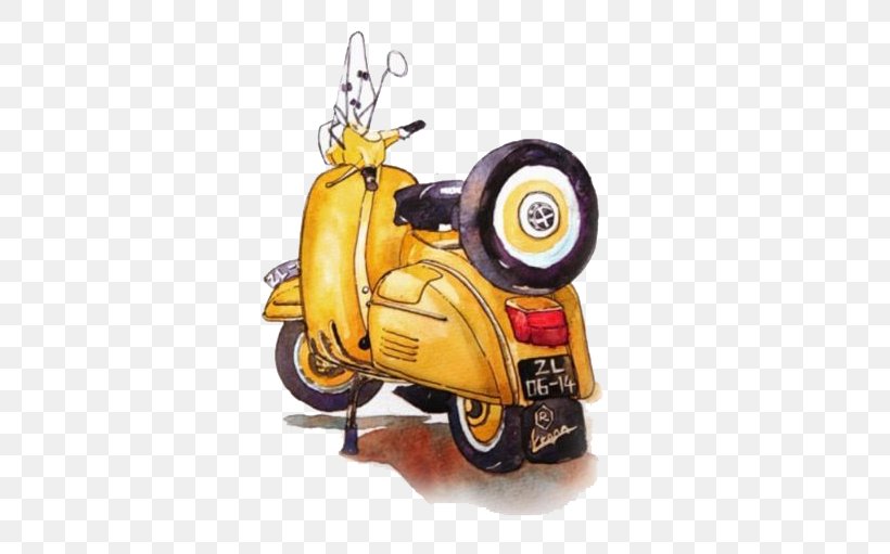 Car Motorcycle Watercolor Painting, PNG, 503x511px, Car, Drawing, Gratis, Illustrator, Motor Vehicle Download Free