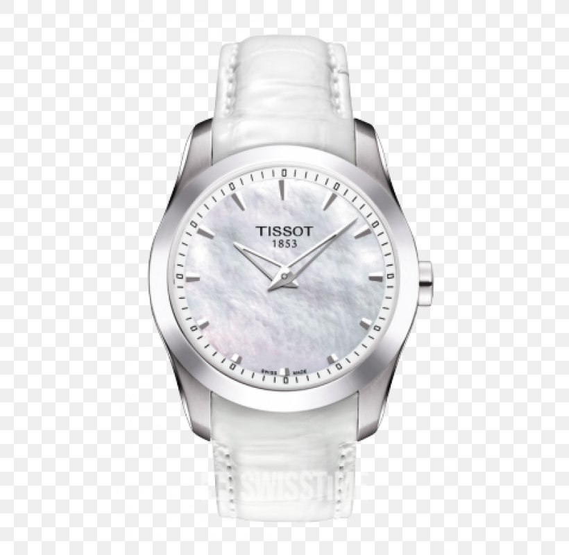 Tissot Watch Quartz Clock Strap, PNG, 800x800px, Tissot, Brand, Chronograph, Clock, Dial Download Free