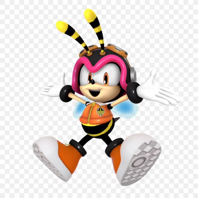 Charmy Bee Espio The Chameleon Sonic The Hedgehog Knuckles The Echidna Vector The Crocodile, PNG, 894x894px, Charmy Bee, Blaze The Cat, Character, Cream The Rabbit, Doctor Eggman Download Free