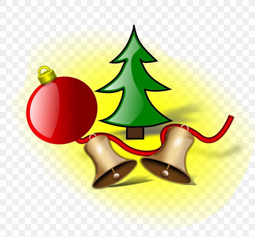 Christmas Tree Bell Illustration, PNG, 1969x1831px, Christmas, Bell, Christmas Decoration, Christmas Ornament, Christmas Tree Download Free