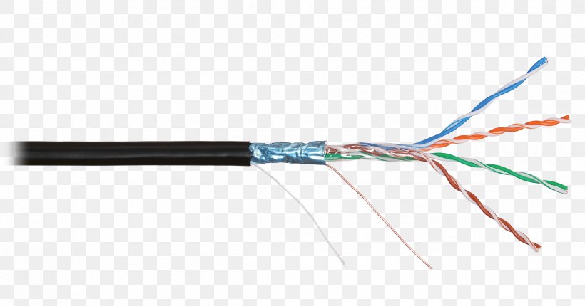 Electrical Cable Twisted Pair Category 5 Cable Category 6 Cable Structured Cabling, PNG, 2400x1260px, Electrical Cable, American Wire Gauge, Cable, Category 4 Cable, Category 5 Cable Download Free