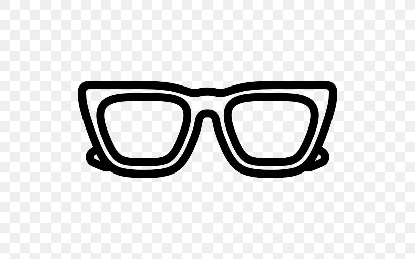 Sunglasses Goggles, PNG, 512x512px, Glasses, Black And White, Eyewear, Goggles, Rectangle Download Free