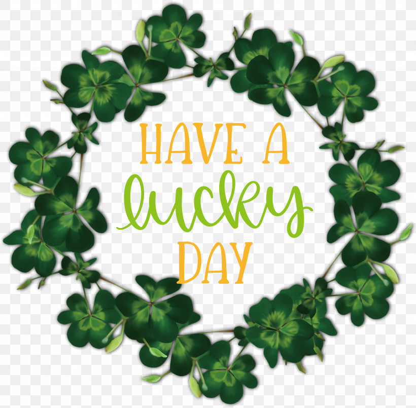 Lucky Day Patricks Day Saint Patrick, PNG, 3000x2948px, Lucky Day, Clover, Fourleaf Clover, Holiday, Irish People Download Free