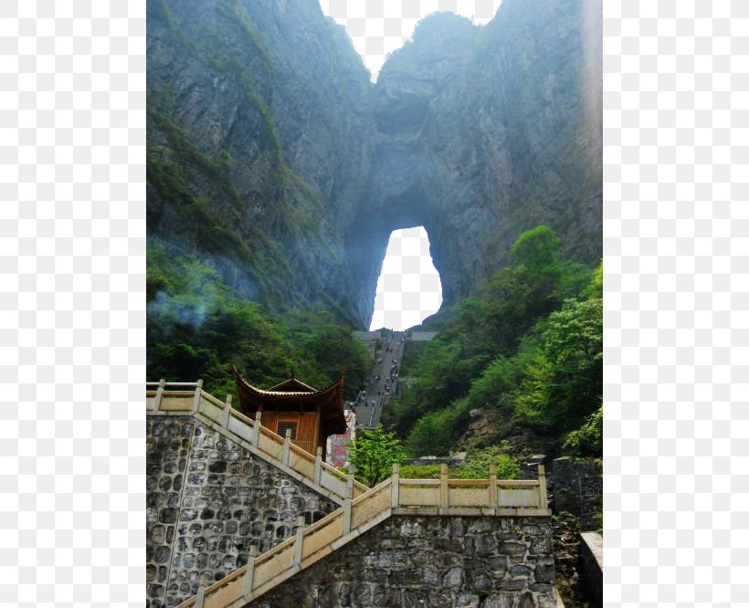 Zhangjiajie National Forest Park Tianmen Mountain Yangjiajie Scenic Area Tianzi Mountain Yuanjiajie, PNG, 500x666px, Zhangjiajie National Forest Park, Archaeological Site, Cave, China, Geopark Download Free