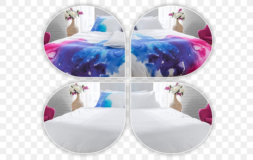 Bedding Watercolor Painting Bedroom Shoe, PNG, 580x519px, Bedding, Bedroom, Color, Plastic, Purple Download Free