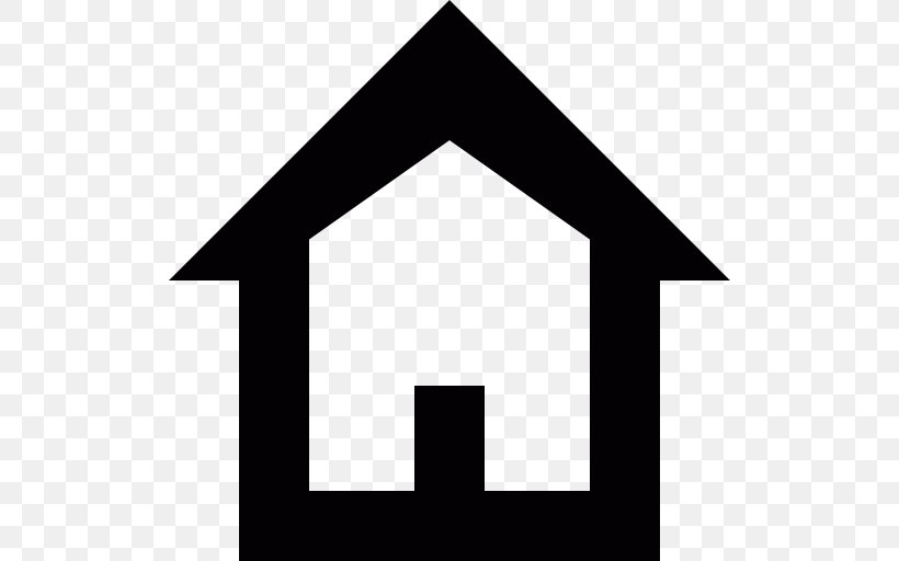 House Symbol Clip Art, PNG, 512x512px, House, Area, Black And White, Brand, Building Download Free