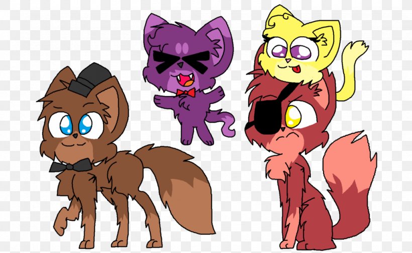 Five Nights At Freddy's 3 Cat Five Nights At Freddy's 2 Pony Warriors, PNG, 1024x629px, Cat, Animation, Animatronics, Art, Carnivoran Download Free