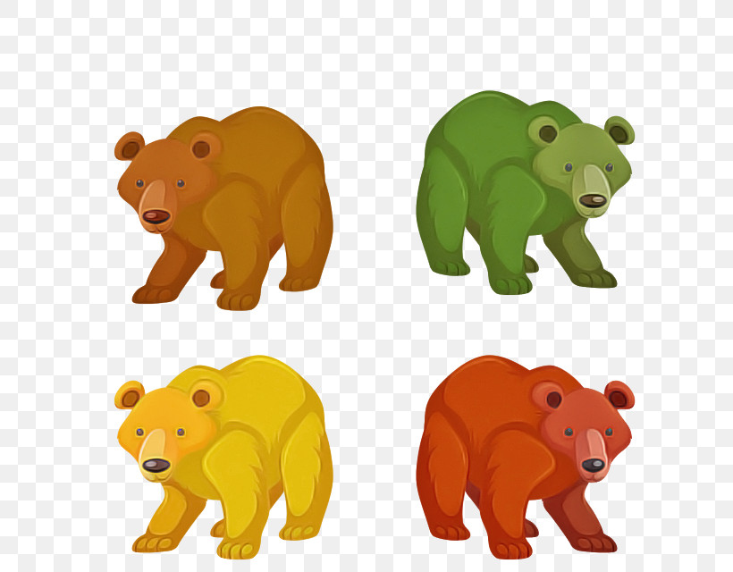 Indian Elephant, PNG, 640x640px, Animal Figure, Bear, Brown Bear, Grizzly Bear, Indian Elephant Download Free