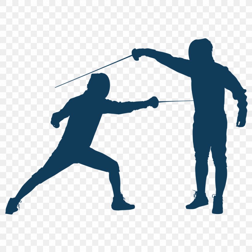 Silhouette Fencing, PNG, 1080x1080px, Silhouette, Drawing, Fencing, Foil, Illustrator Download Free