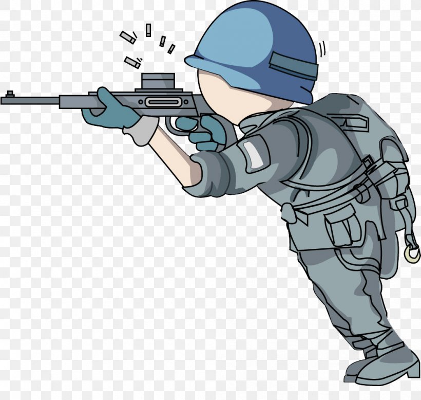 Soldier Firearm Cartoon, PNG, 1001x950px, Soldier, Cartoon, Comics, Despicable Me, Firearm Download Free