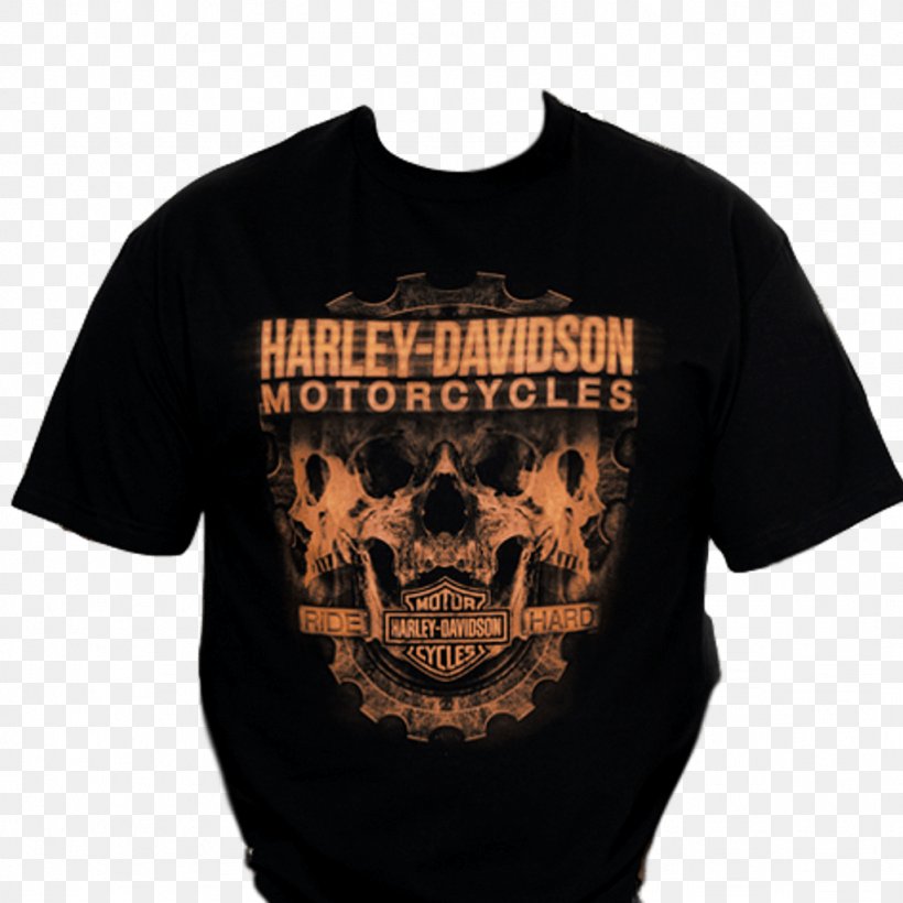 T-shirt Harley-Davidson Top Bluza Sleeve, PNG, 1024x1024px, Tshirt, Black, Black M, Bluza, Brand Download Free