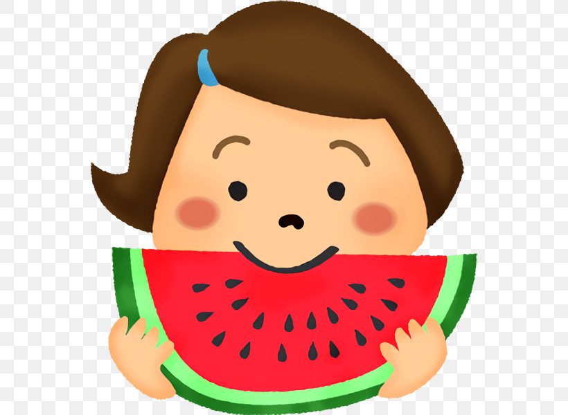 Watermelon, PNG, 558x600px, Melon, Cartoon, Cheek, Child, Citrullus Download Free