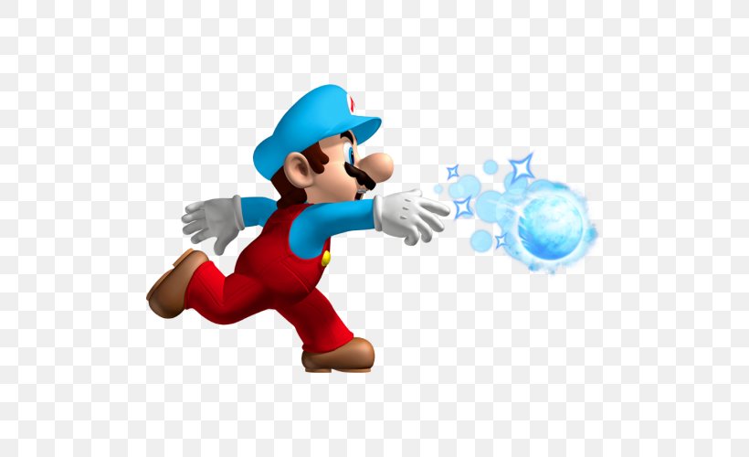 New Super Mario Bros. Wii New Super Mario Bros. U, PNG, 500x500px, New Super Mario Bros, Fictional Character, Figurine, Finger, Hand Download Free