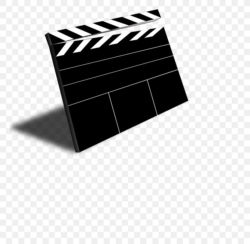 Film Clapperboard Clip Art Cinema, PNG, 755x800px, Film, Black, Black And White, Brand, Cinema Download Free